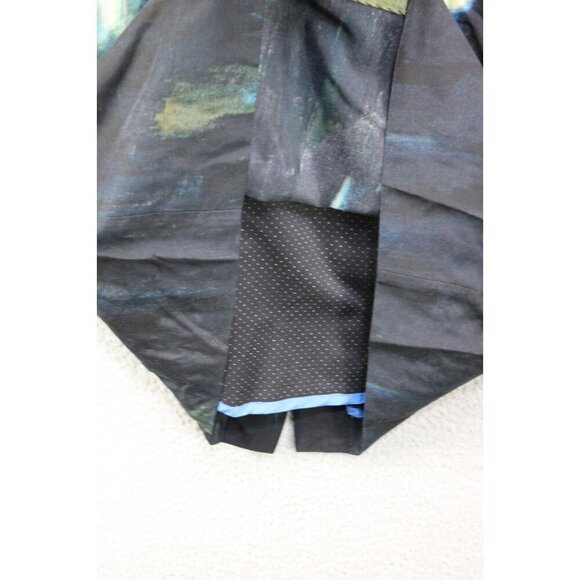 Moulinette Soeurs-Anthropologie Strapless Silk Blend Watercolor Dress-Size 4 - Picture 3 of 14